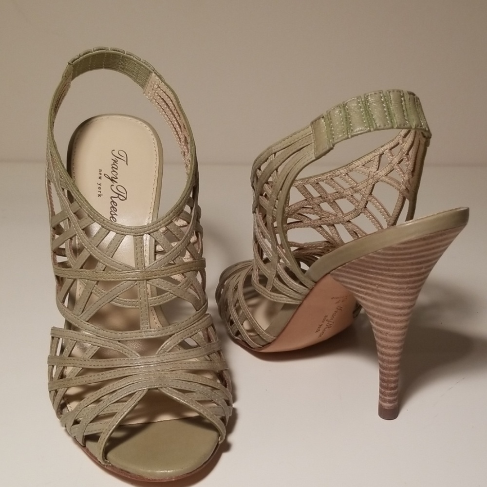 TRACY REESE Babette Slingback Heel NWOB 7